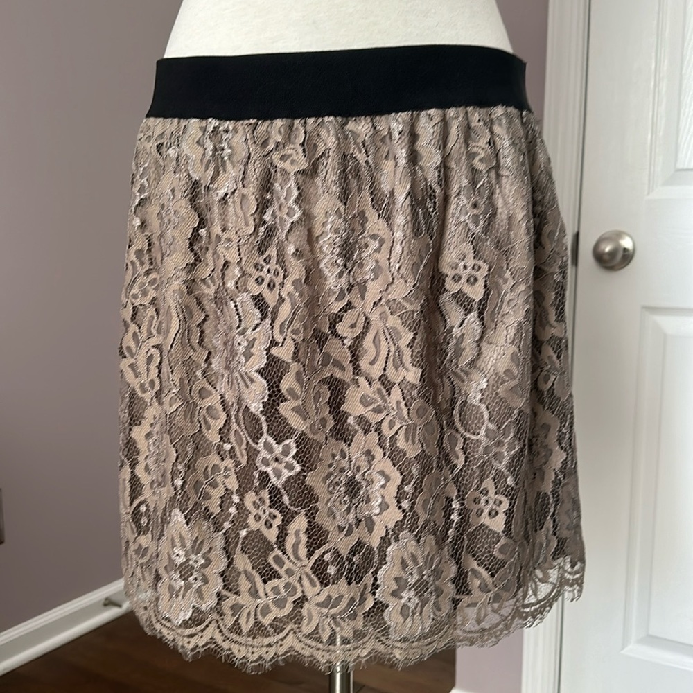 Ultra pink brown mini skirt, size XL